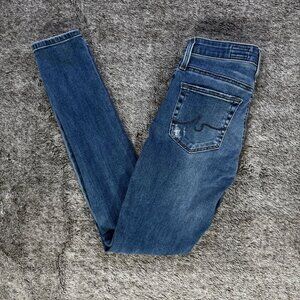AG Denim Jeans The Farrah Skinny Ankle Women's 25R